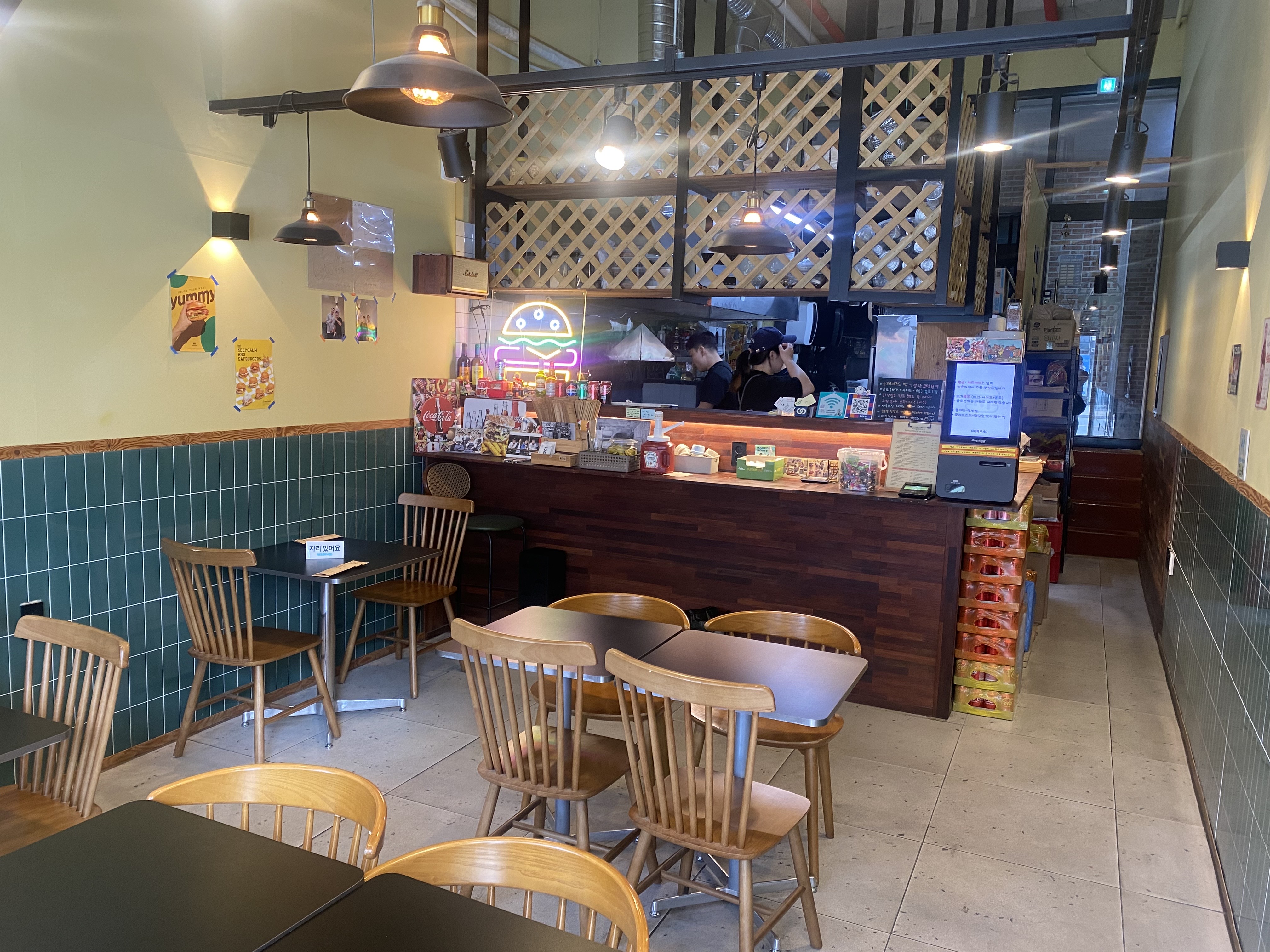 버거샵 가맹점 이미지